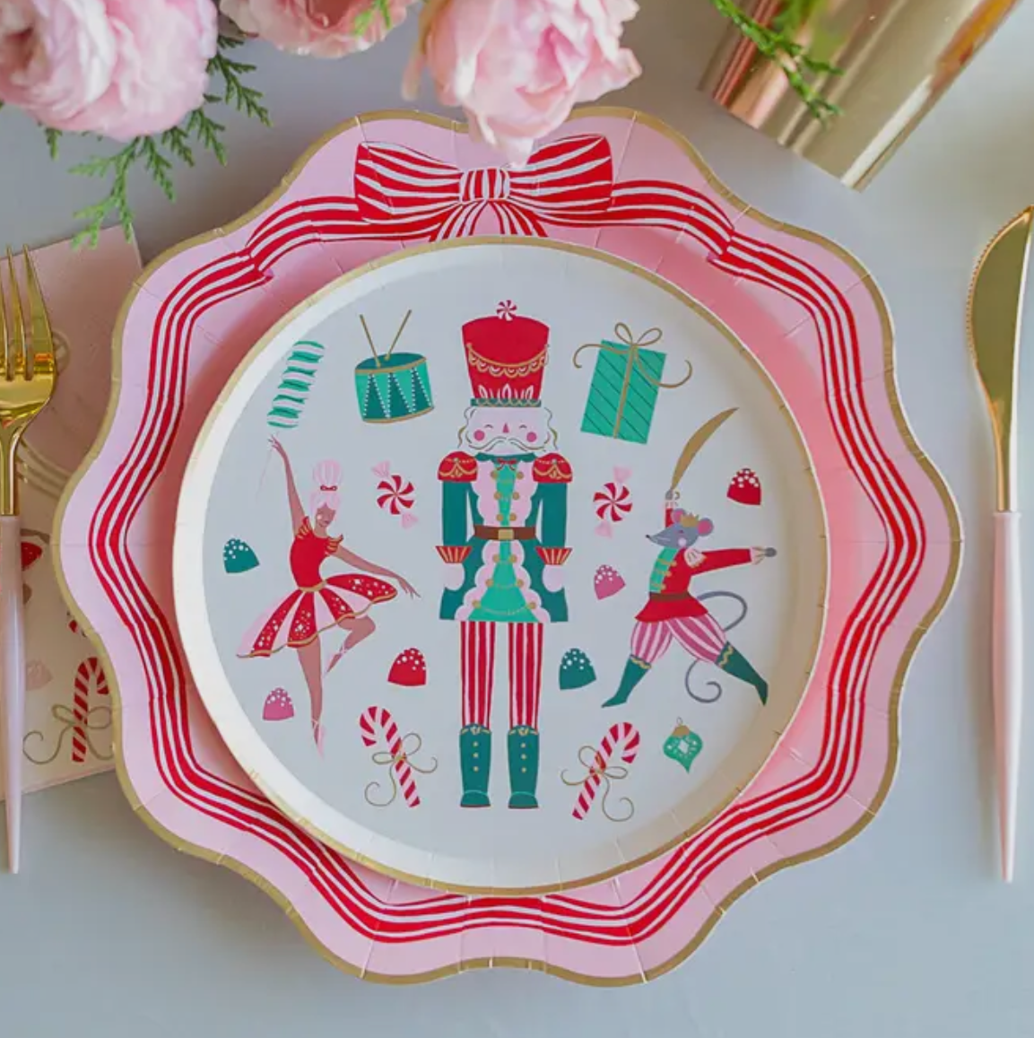 Holiday Dessert Plates