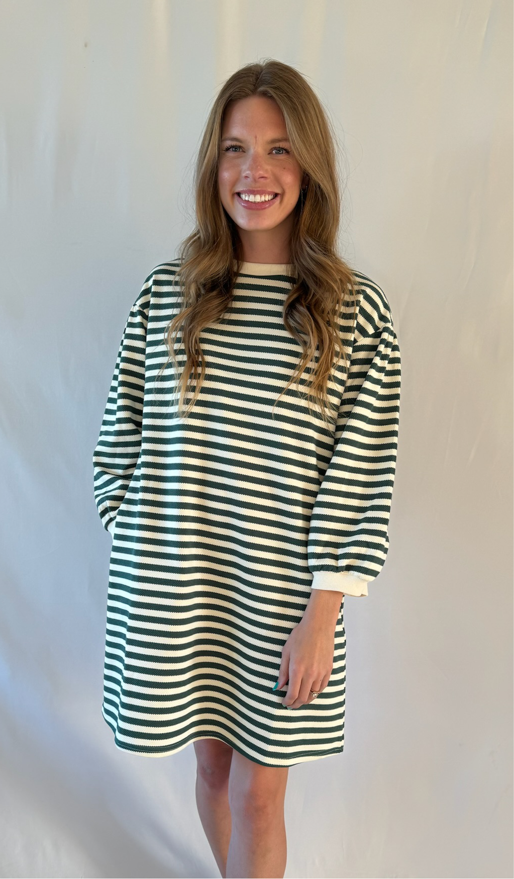Hunter Bubble Sleeve Dress