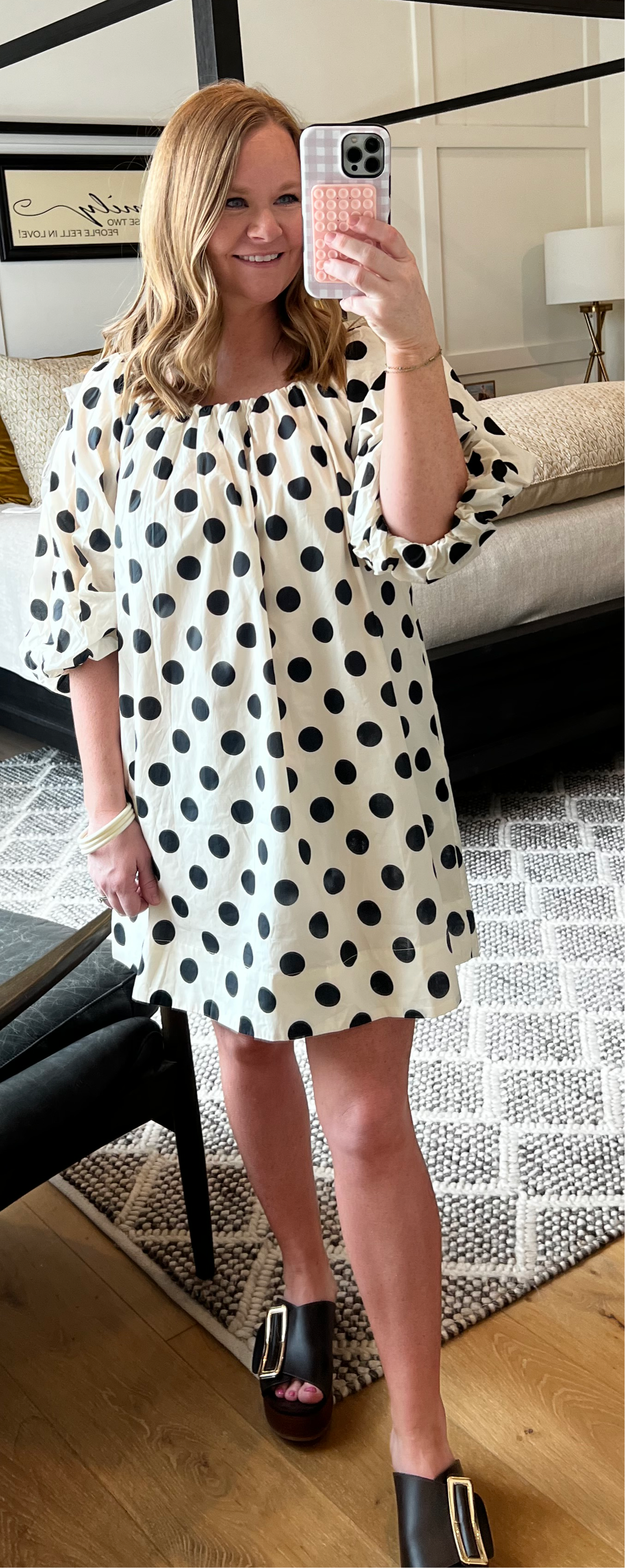 Polka dot mini