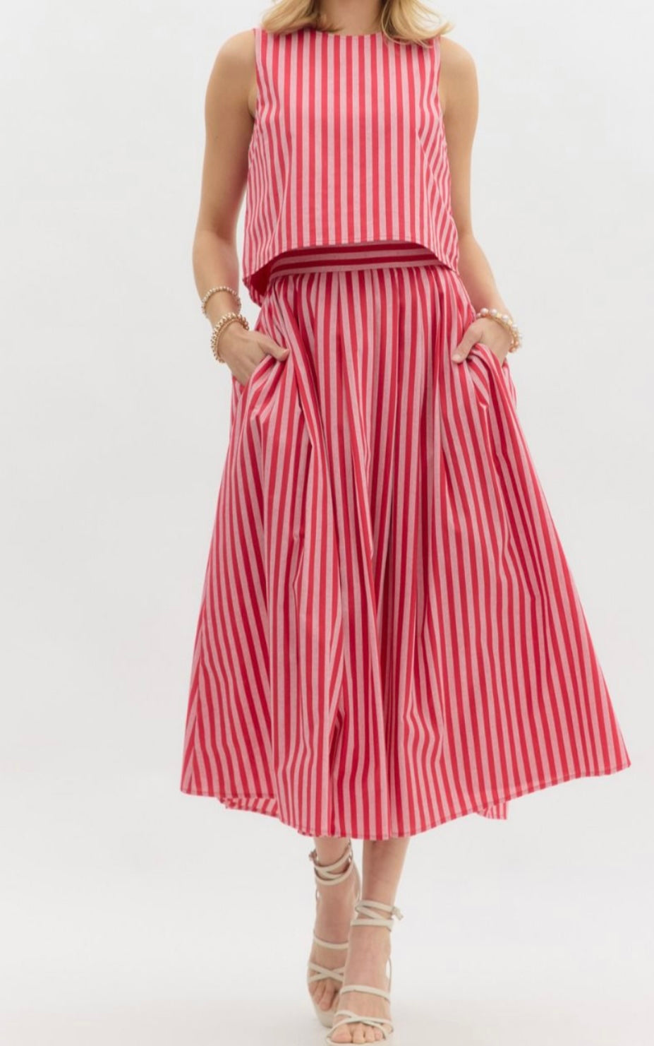 Haisley striped set