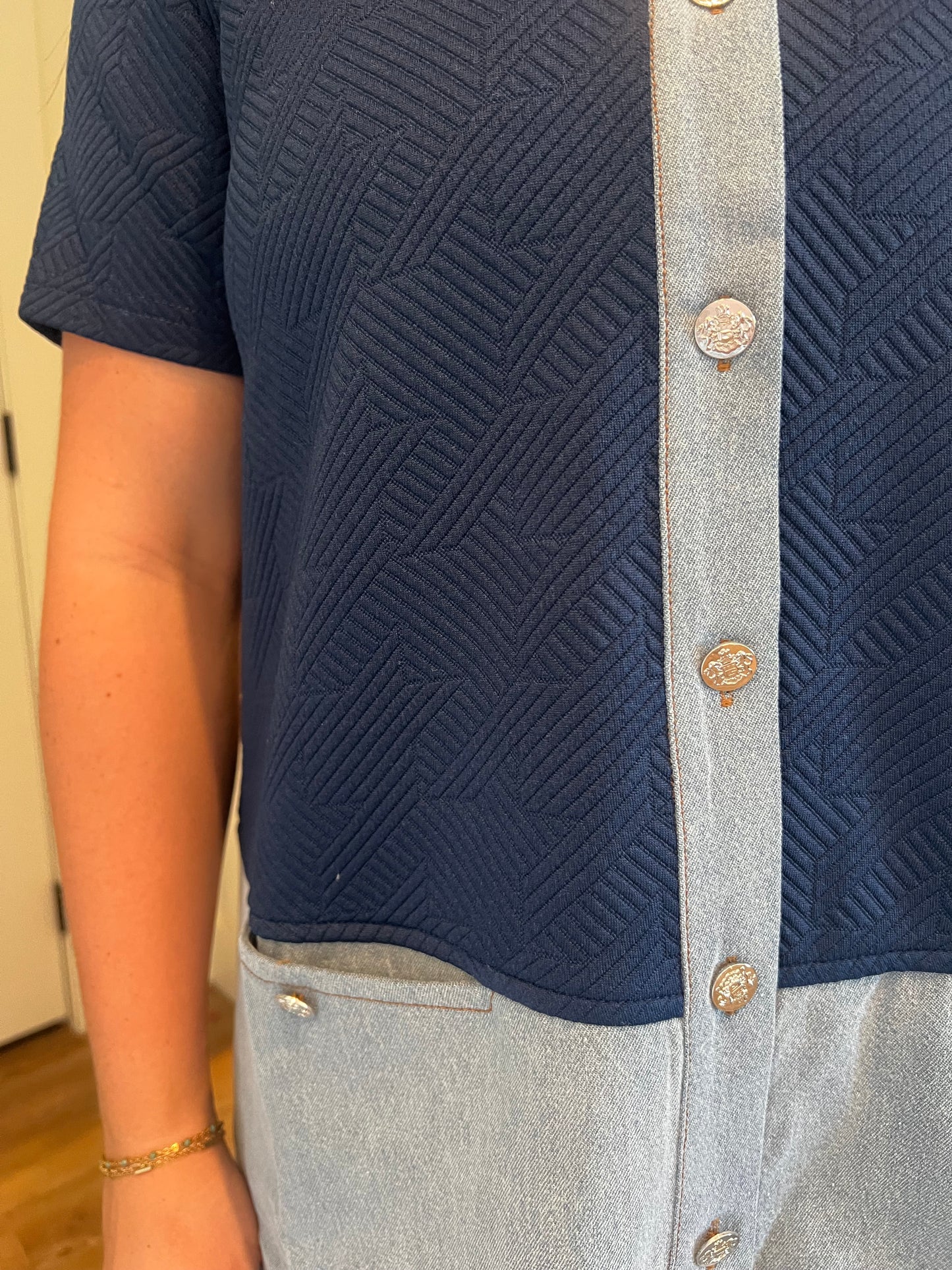 Isabella Denim Mini