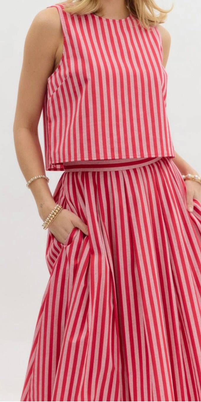 Haisley striped set