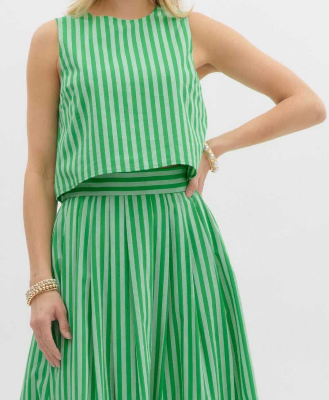 Haisley striped set