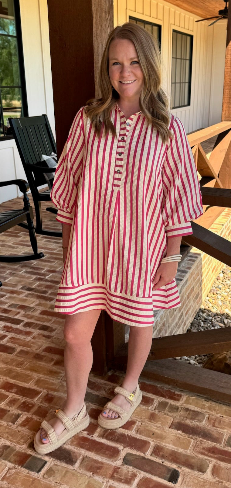 Sara swing dress