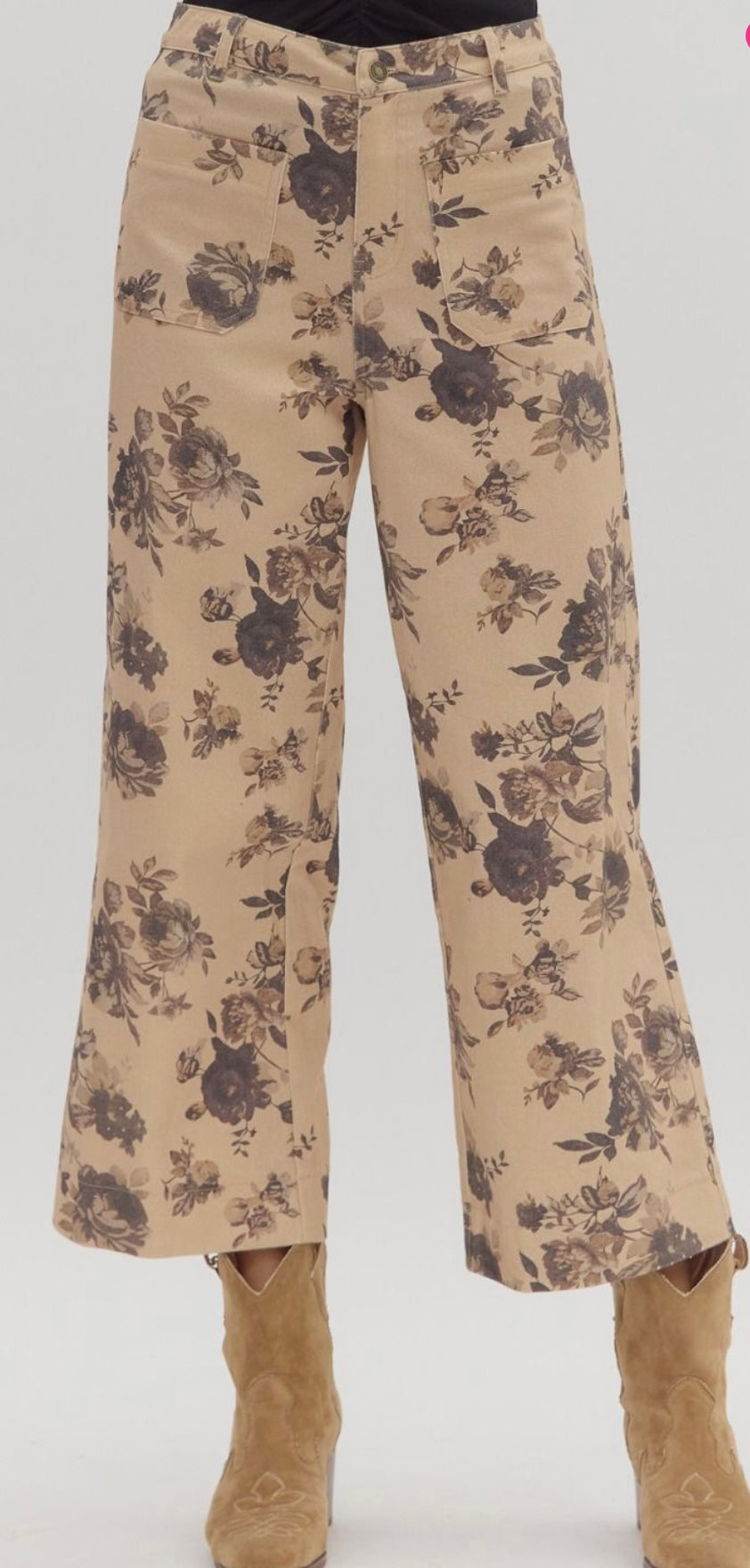 Floral Ankle Pant