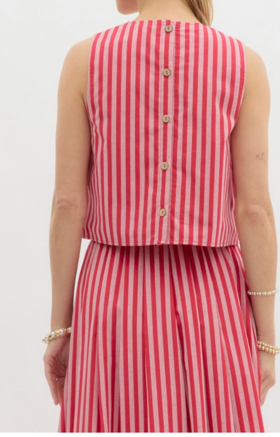 Haisley striped set