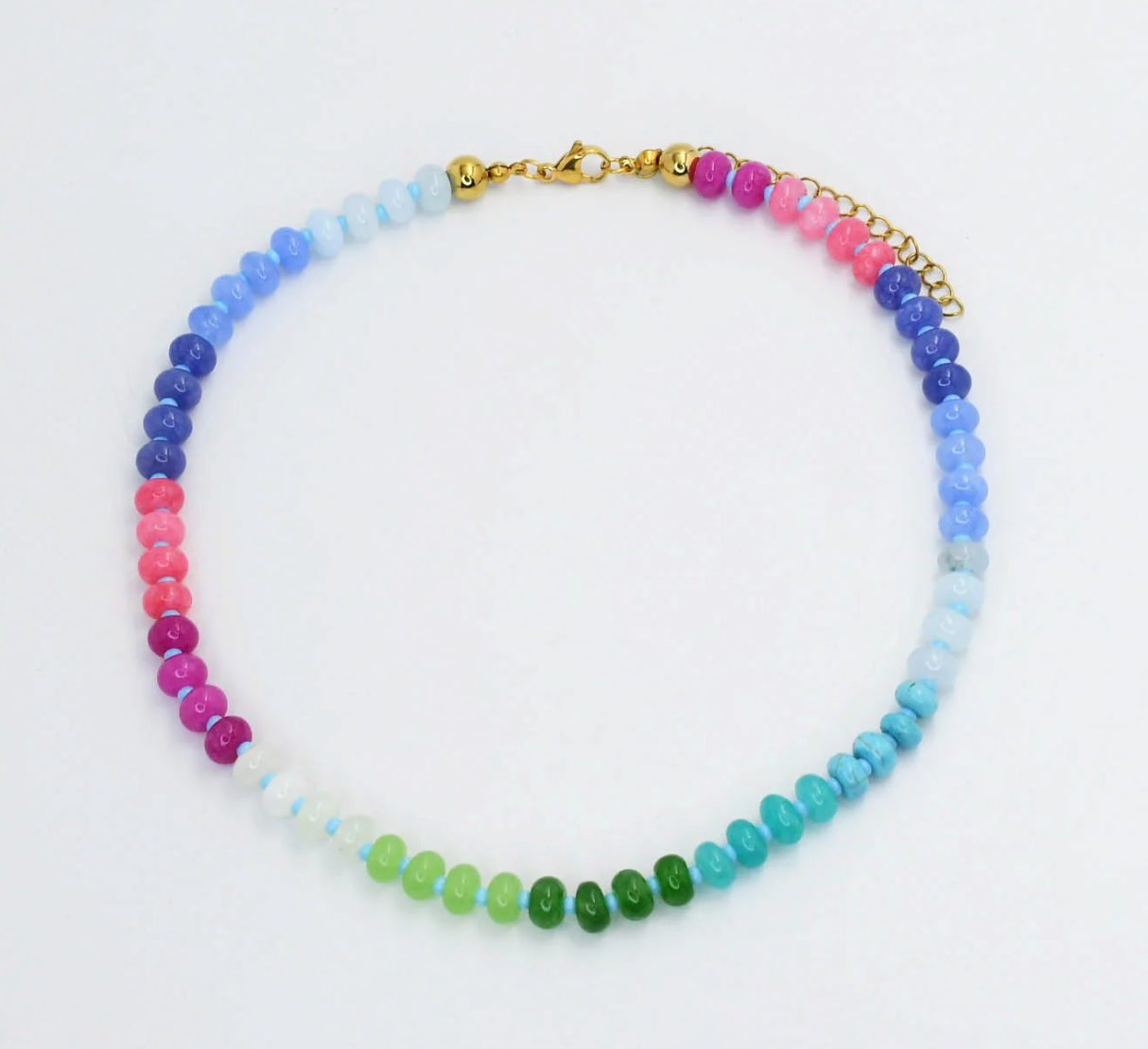 Mint Gemstone Necklace