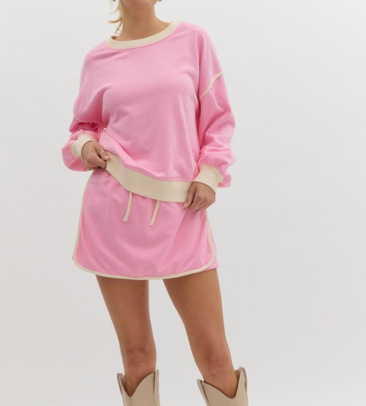 Tatum Pink Skort Set