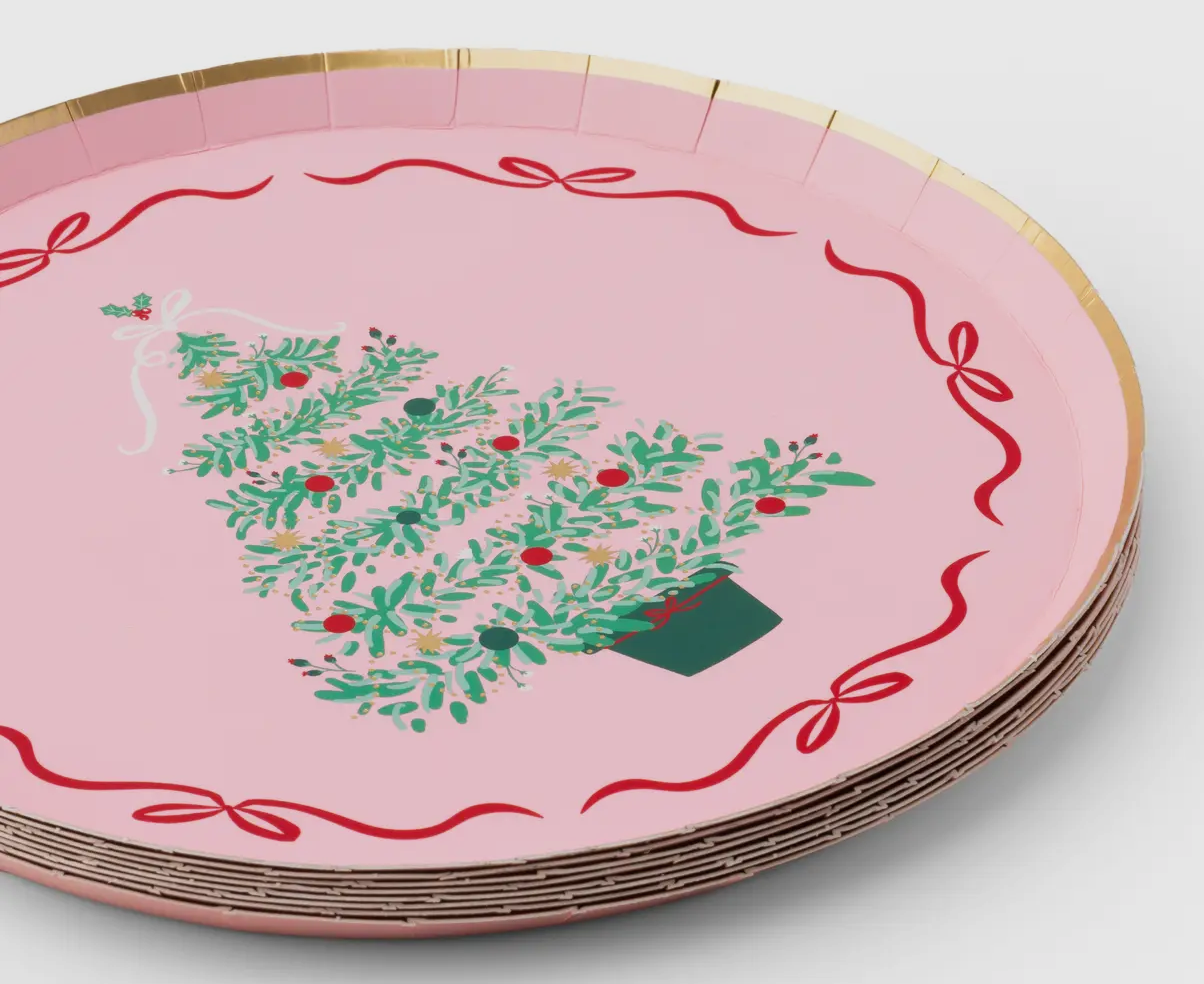 Holiday Dessert Plates