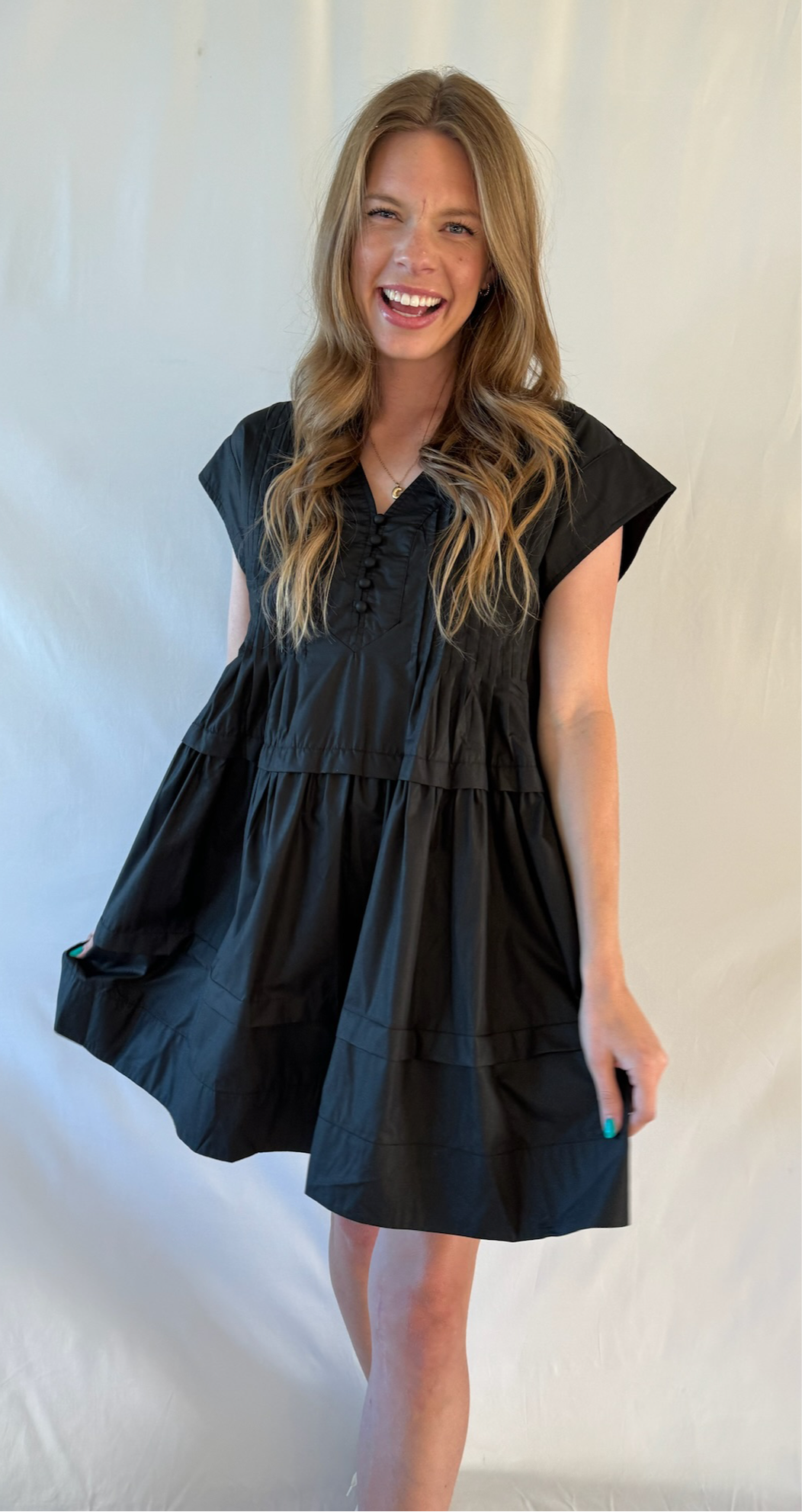 Black Heidi Dress