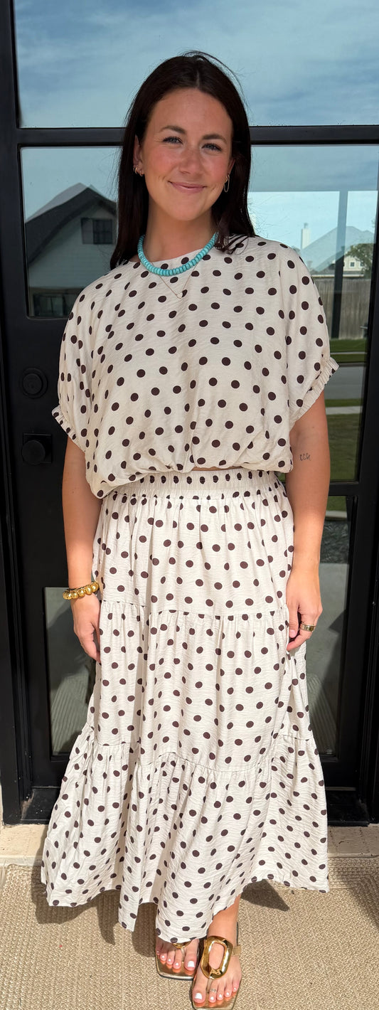 Dottie Days Skirt Set