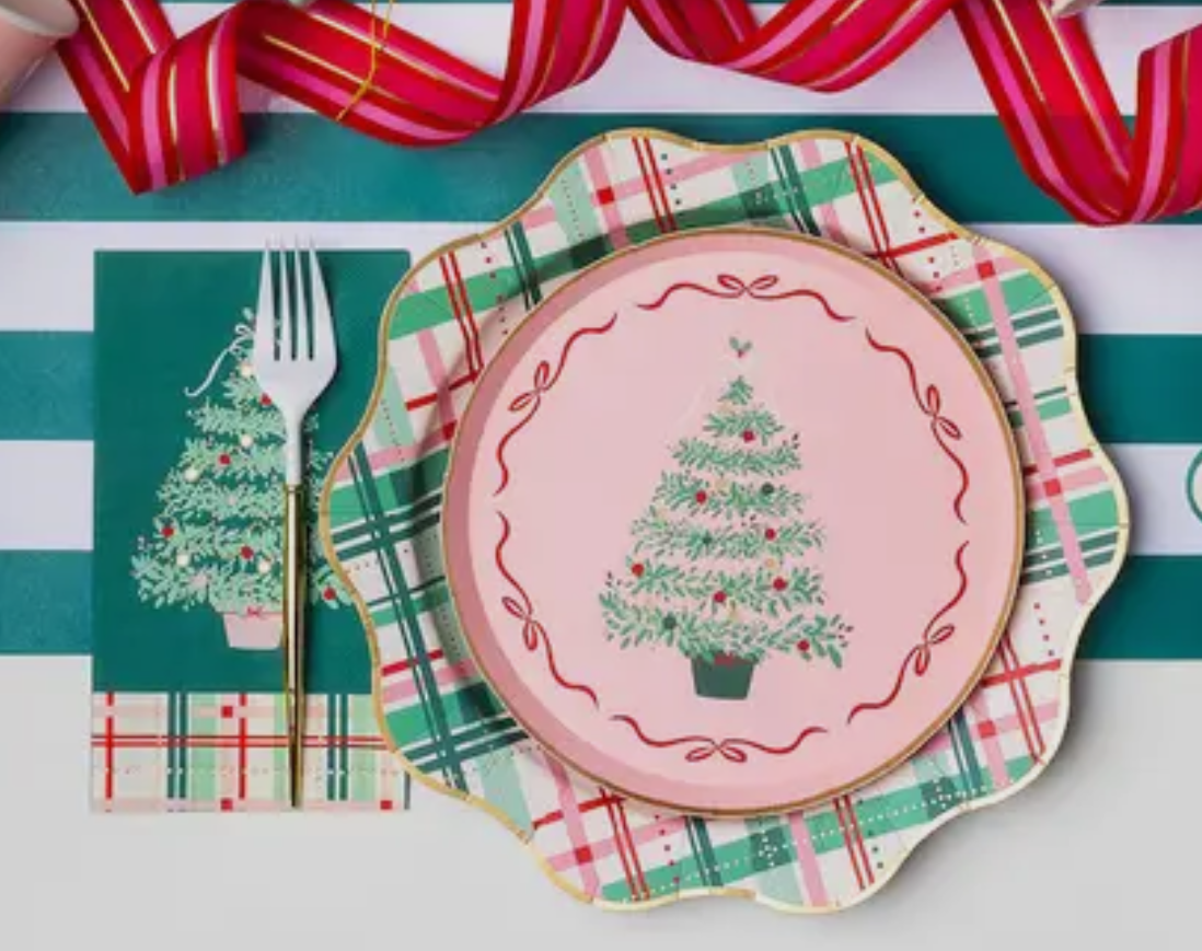 Holiday Dessert Plates