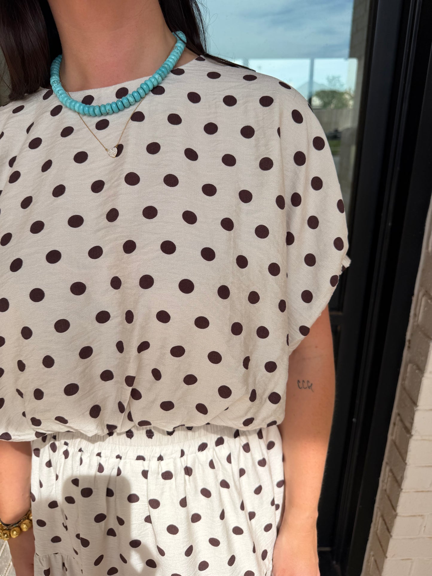Dottie Days Skirt Set