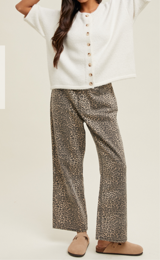 Leopard pant