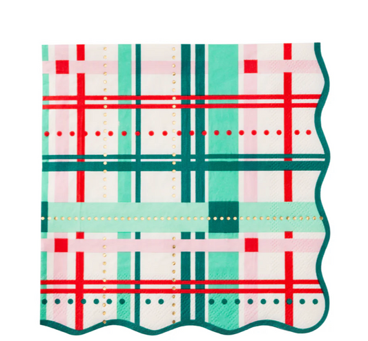 Christmas Plaid Napkins