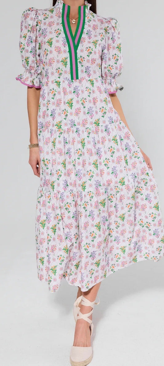 Sunday Brunch Floral Midi