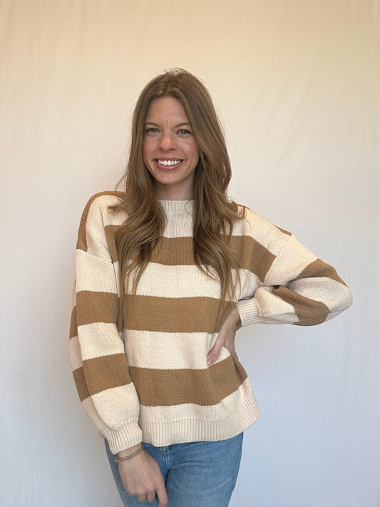 Hattie Striped Sweater