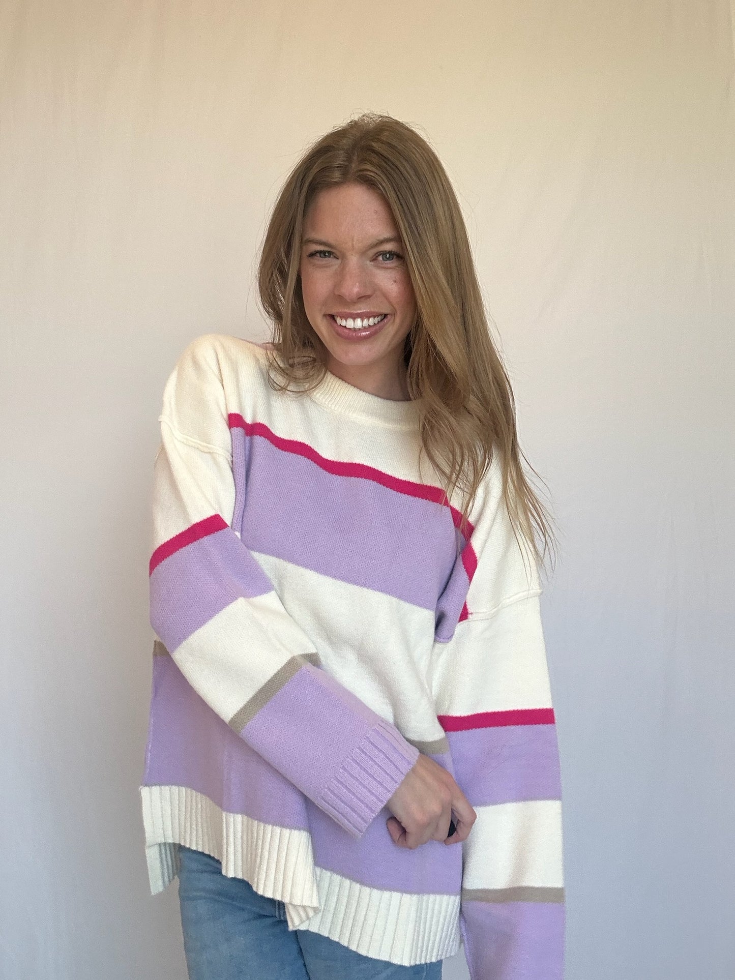 Maisy Striped Sweater