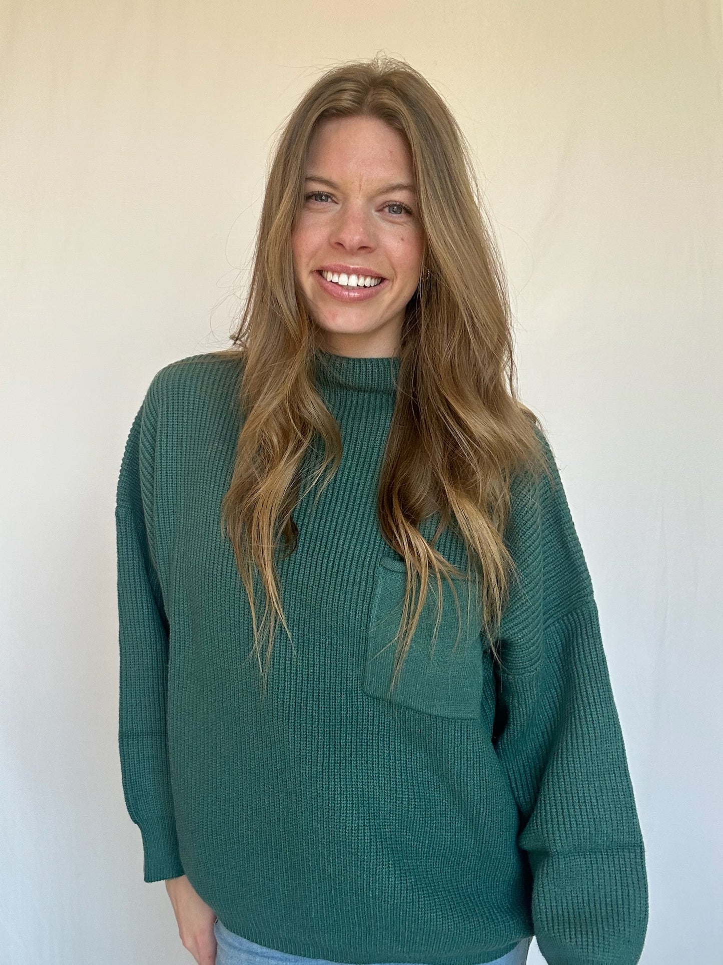 Slate Green Sweater