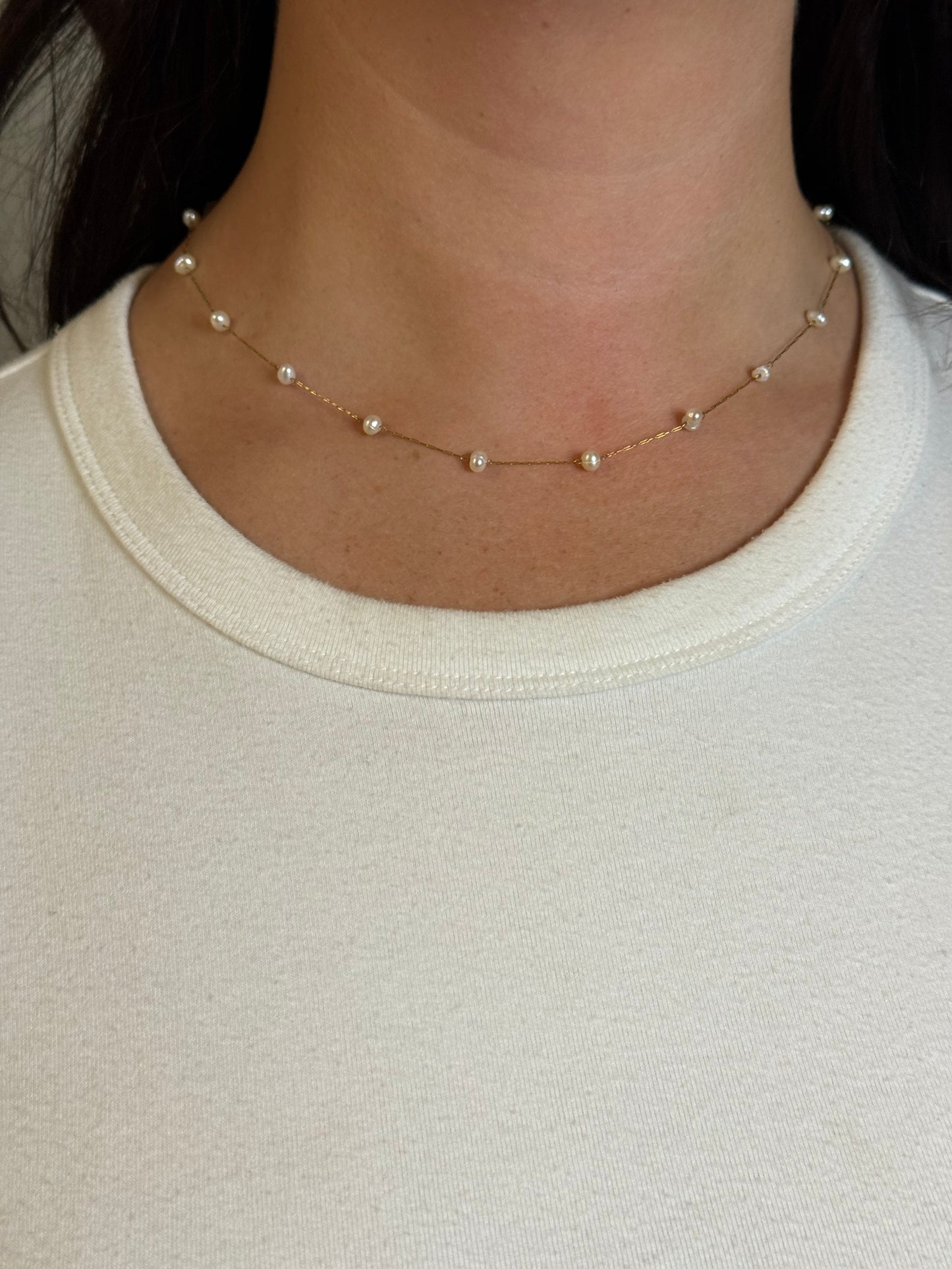 Camille Pearl Necklace