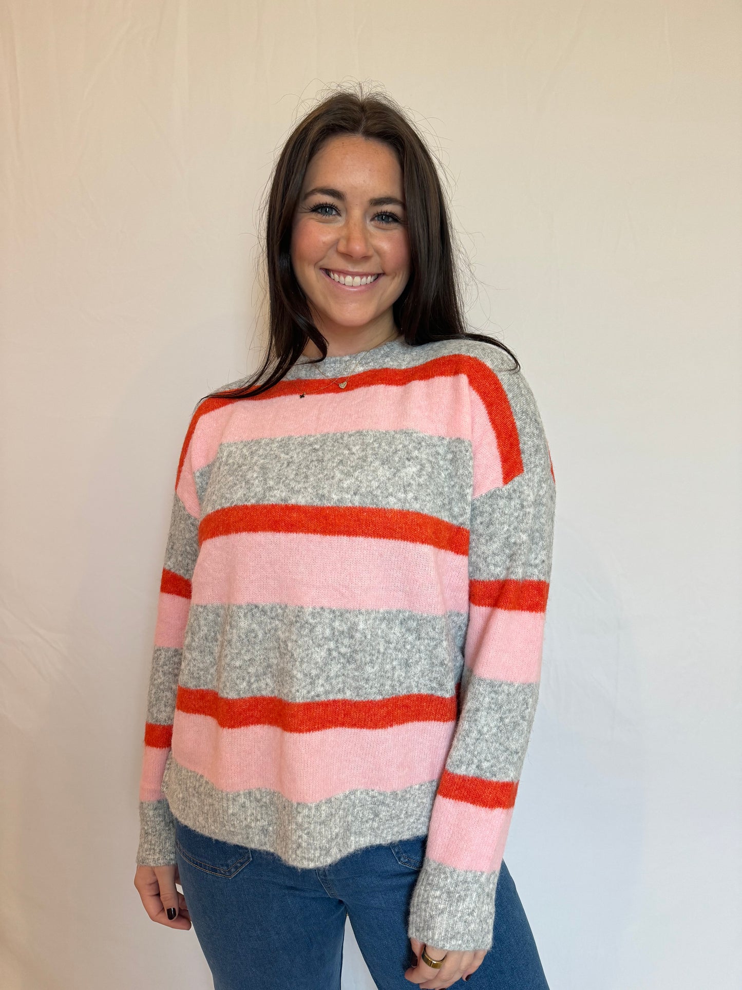 Avery Striped Sweater