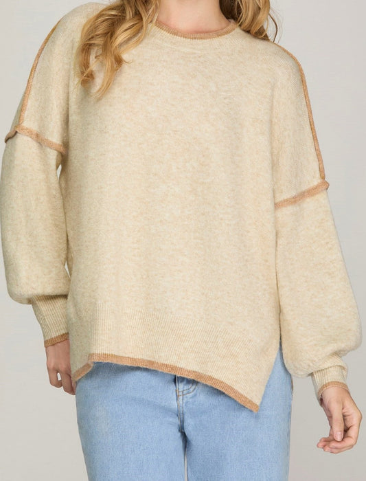 Oatmeal Sweater