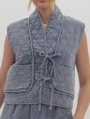 Harper Denim Vest