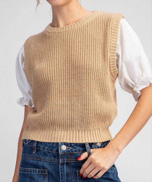 Puff Sleeve Sweater