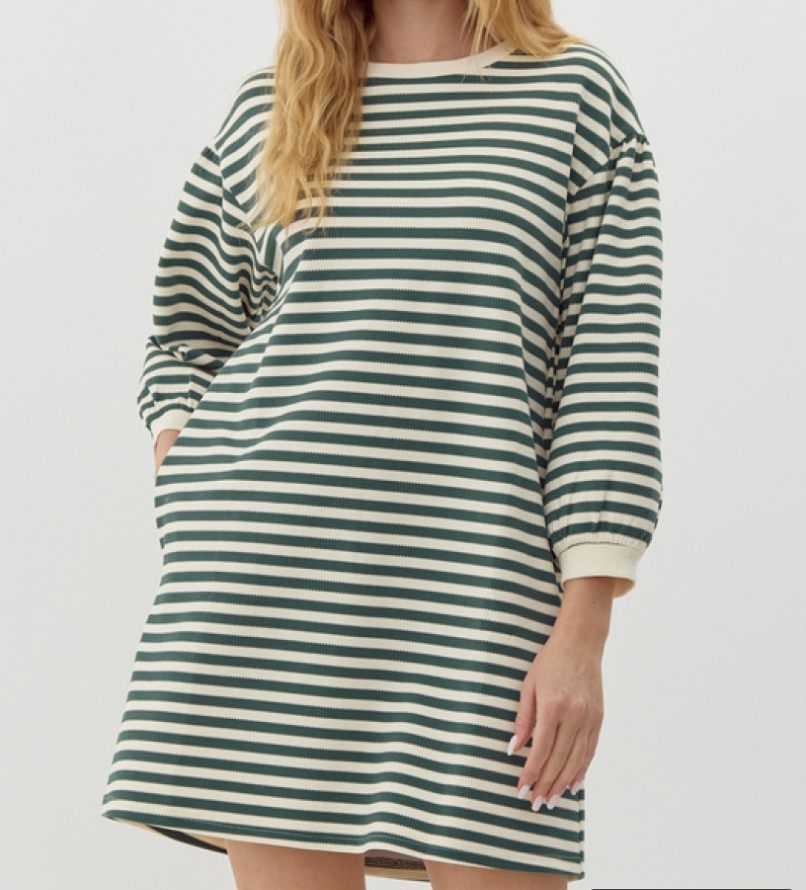 Hunter Bubble Sleeve Dress