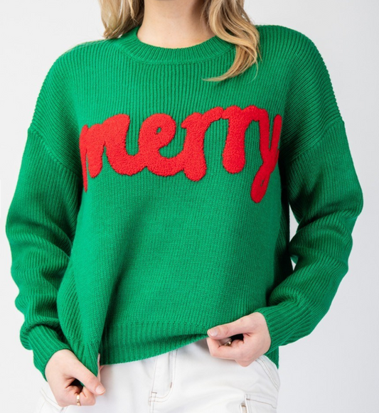 "Merry" Sweater