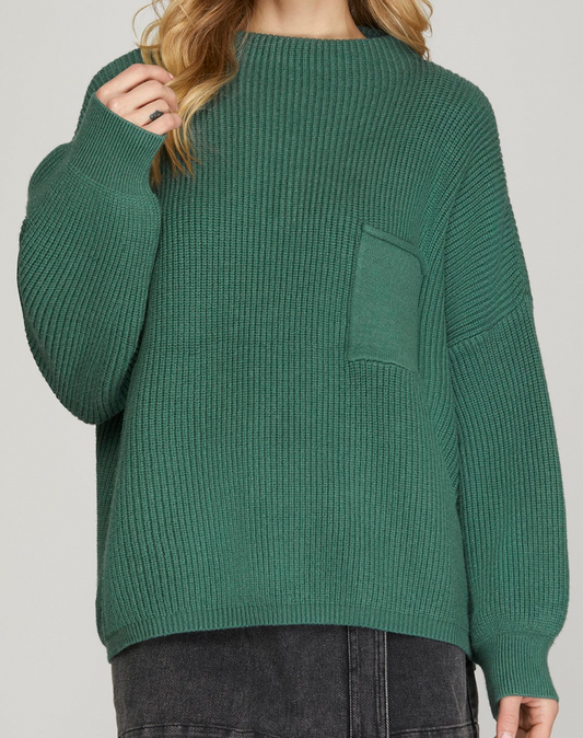 Slate Green Sweater