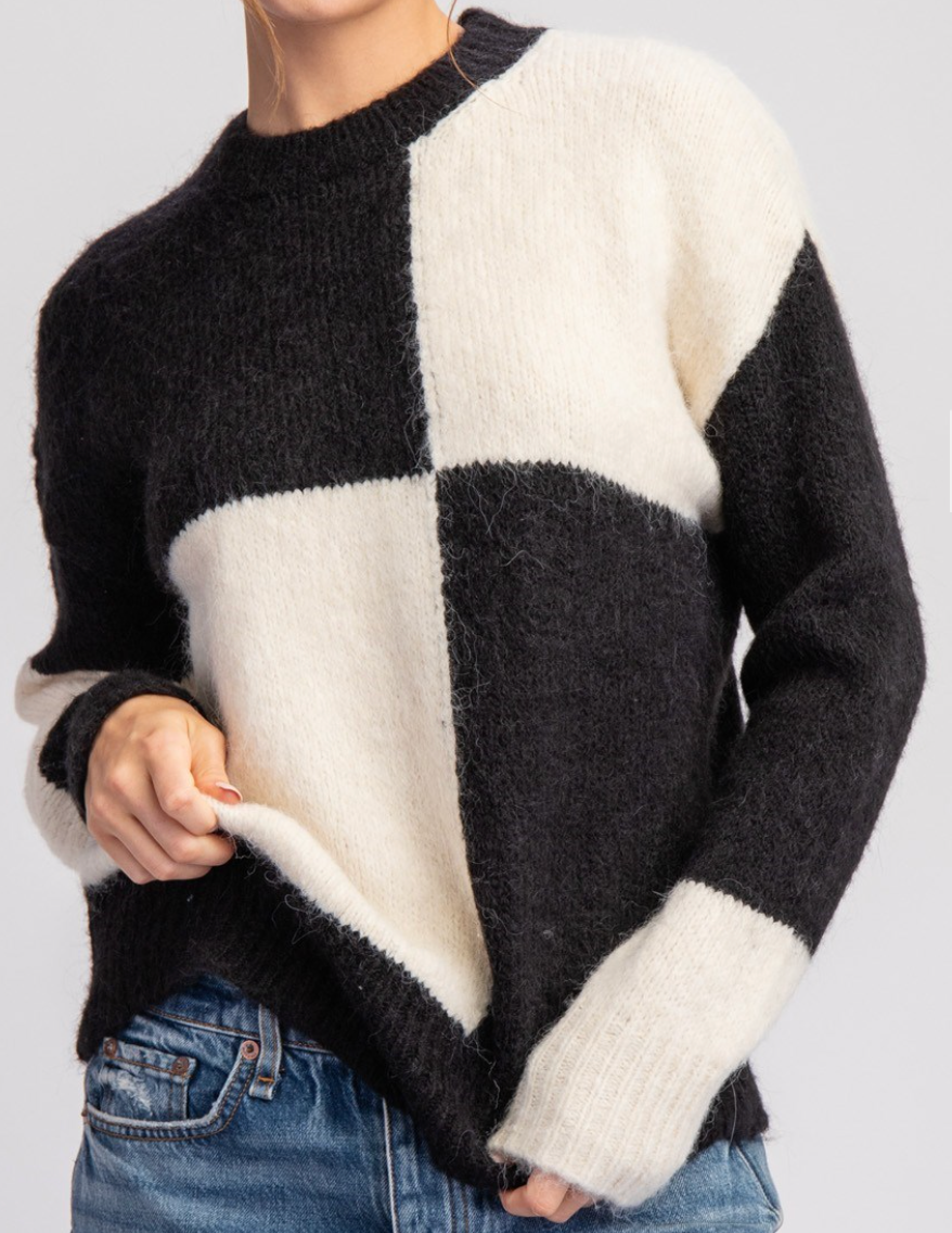 Color Block Sweater