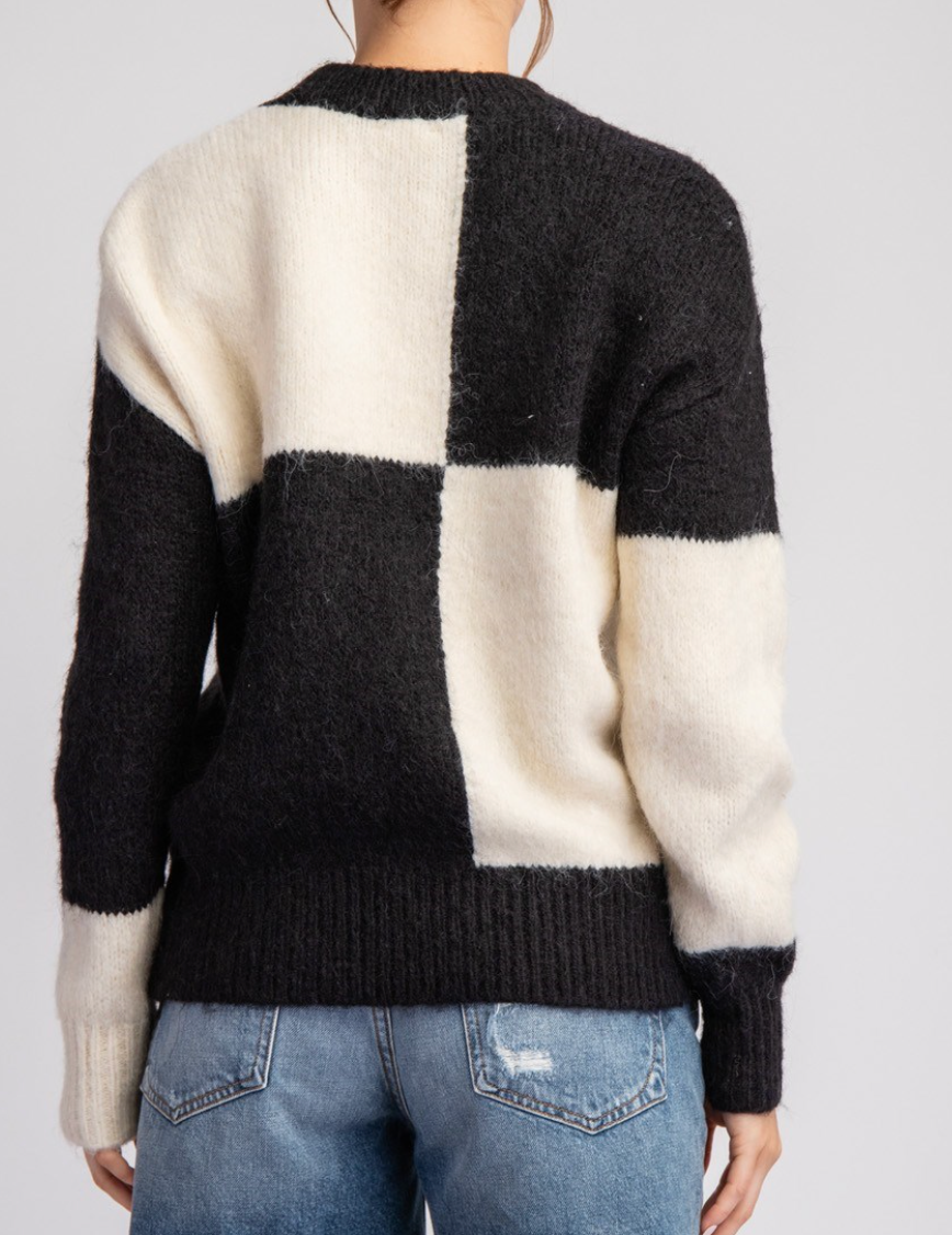 Color Block Sweater